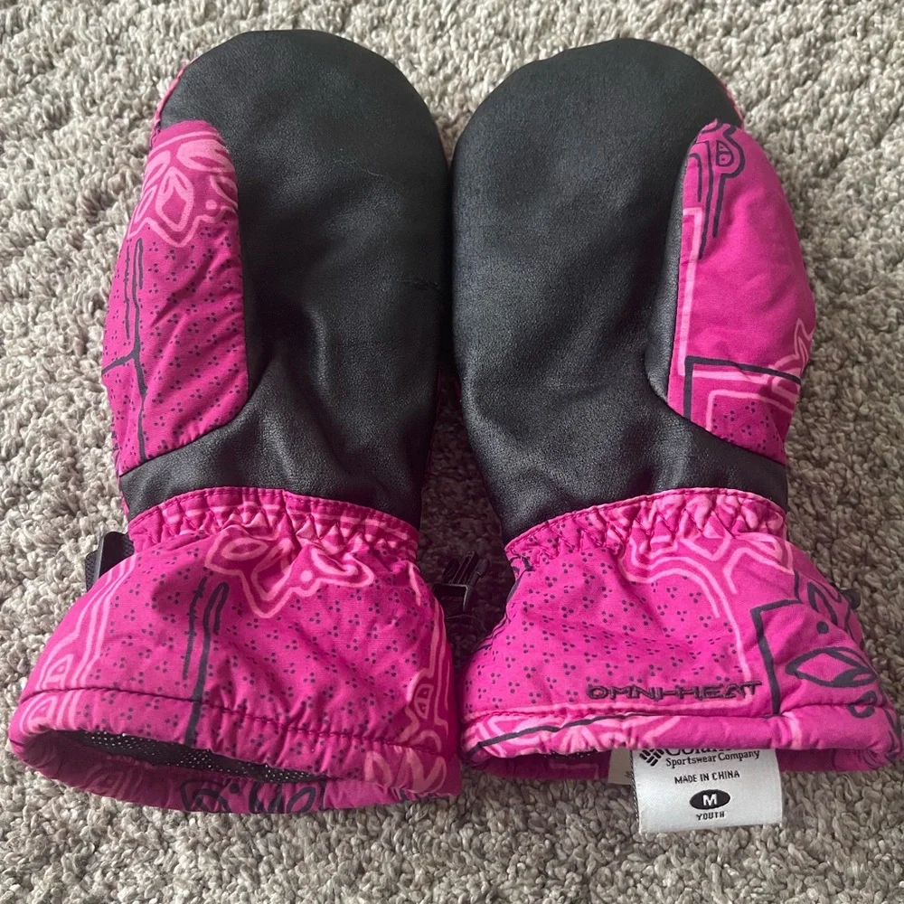Columbia winter gloves size medium youth